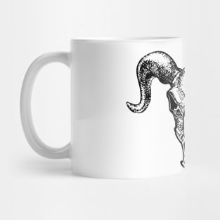 Goat skull Mug